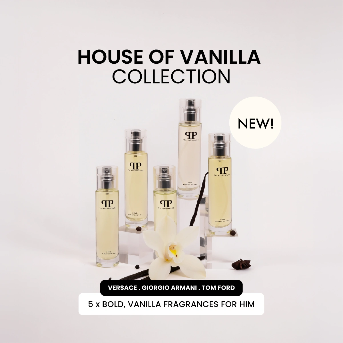 House of Vanilla Collection For Him
