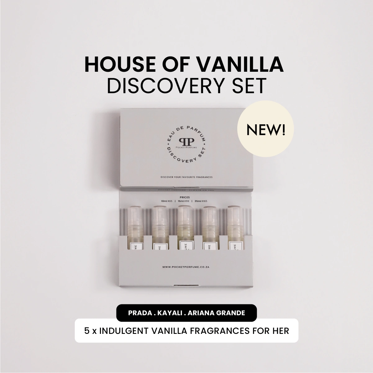 House of Vanilla Discovery Set For Her